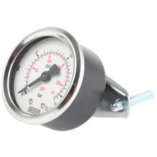 WIKA G 1/8 Analogue Pressure Gauge 16bar Back Entry 50mm Outside Diameter - 7794971 product image