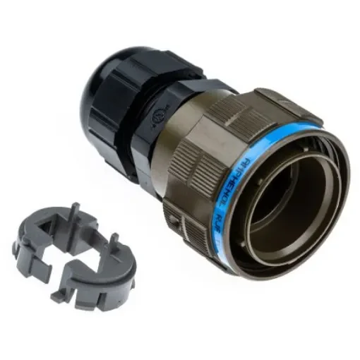 Amphenol Socapex RJFTV Series Male RJ45 Connector, Cable Mount, Cat5e Straight 1 Port 8 -Way - RJFTV6G product image