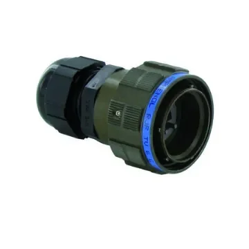 Amphenol Socapex RJFTV Series Male RJ45 Connector, Cable Mount Straight 1 Port 8 -Way - RJFTV6MG product image