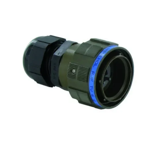 Amphenol Socapex RJFTV Series Male RJ45 Connector, Cable Mount Straight 1 Port 8 -Way - RJFTV6MG product image