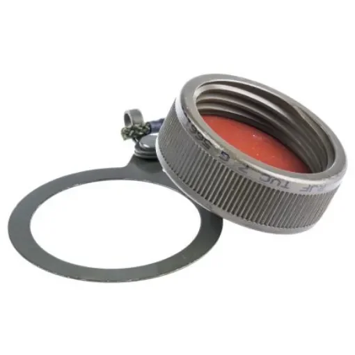 Amphenol Socapex, RJFTV Corded Dust Cap for use with RJFTV - RJFTVC7G product image