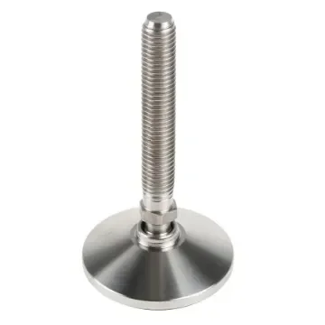 Nu-Tech Engineering M12 Stainless Steel Adjustable Foot, 750kg Static Load Capacity 10° Tilt Angle - A087/001 product image