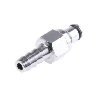 Colder Products Hose Connector, Straight Hose Tail Coupling 1/4in ID, 17.3 bar - MCD2204 product image