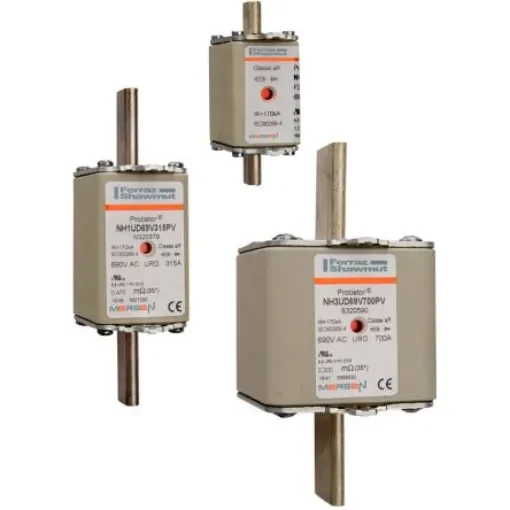 Mersen 250A NH Fuse, NH00, 690V ac - R320175 product image