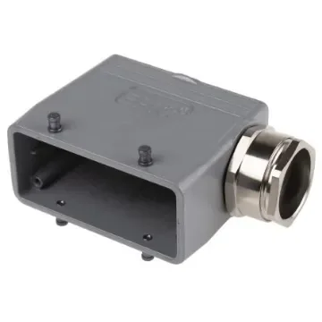 EPIC H-BE Heavy Duty Power Connector Hood, 16 Contacts, PG29 Thread - 12954600+70102400 product image