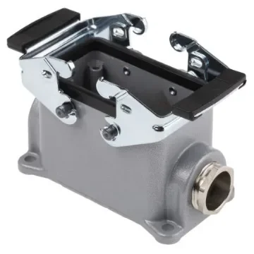 EPIC H-BE Heavy Duty Power Connector Hood, 10 (H-BE), 42 (H-DD) Contacts, PG16 Thread - 10034000+12954400 product image