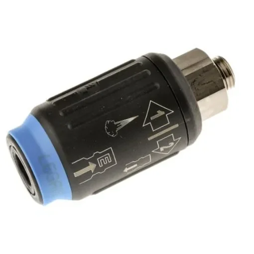 Legris Reinforced Polymer Male Pneumatic Quick Connect Coupling, G 1/4 Male Threaded - 9401E07 13 product image