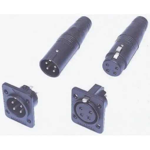 Amphenol Industrial AP811 Cable Mount Loudspeaker Connector Socket, 8 Way, 15A product image
