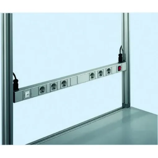 Bosch Rexroth Type F - German Schuko 6 Gang Power Distribution Unit, 230 V ac - 3842539868 product image