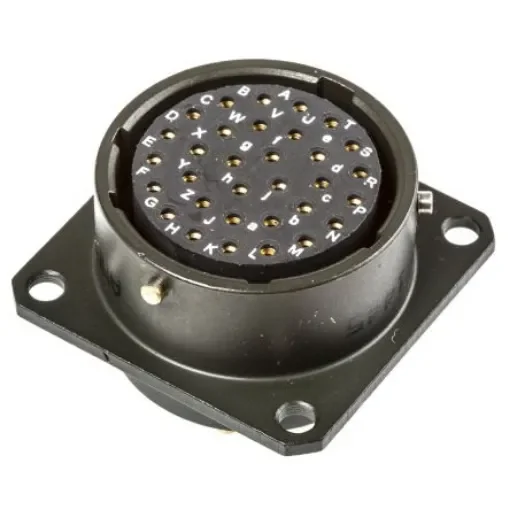 Amphenol Limited, 62GB 32 Way Box Mount MIL Spec Circular Connector ReceptacleOlive, Socket Contacts,Shell Size 18, - 62GB-12E18-32SN product image