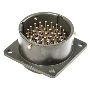 Amphenol Limited, 62GB 41 Way Box Mount MIL Spec Circular Connector ReceptacleOlive, Pin Contacts,Shell Size 20, - 62GB-12E20-41PN product image