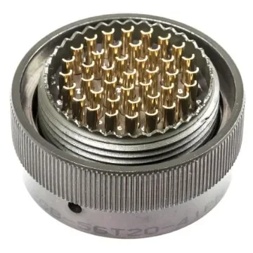 Amphenol Limited, 62GB 41 Way Cable Mount MIL Spec Circular Connector PlugOlive, Pin Contacts,Shell Size 20, Bayonet - 62GB-56T20-41PN product image