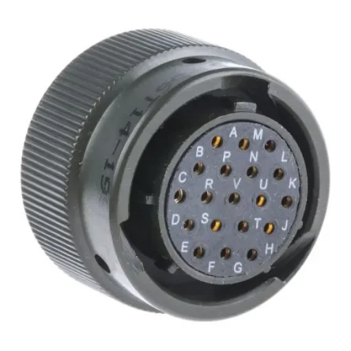 Amphenol Limited, 62GB 19 Way Cable Mount MIL Spec Circular Connector PlugOlive, Socket Contacts,Shell Size 14, Bayonet - 62GB-56T14-19SN product image