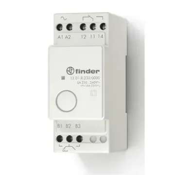 Finder DIN Rail Monostable Relay, 24V ac/dc Coil, 16A Switching Current, SPDT - 13.01.0.024.0000 product image