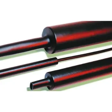 HellermannTyton Halogen Free Heat Shrink Tubing, Black 95mm Sleeve Dia. x 1m Length 4:1 Ratio, MU47 Series - 323-10950 MU47-95/30-PO-X-BK product image