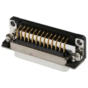 Cinch FD 25 Way Right Angle Through Hole D-sub Connector Socket, 2.76mm Pitch - FDBB-25S1AENT2/1 product image