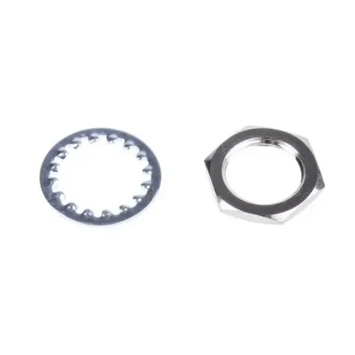 Broadcom Steel Hex Half Nut and Washers with Internal Tooth, 200 Pieces - HFBR-4411Z product image