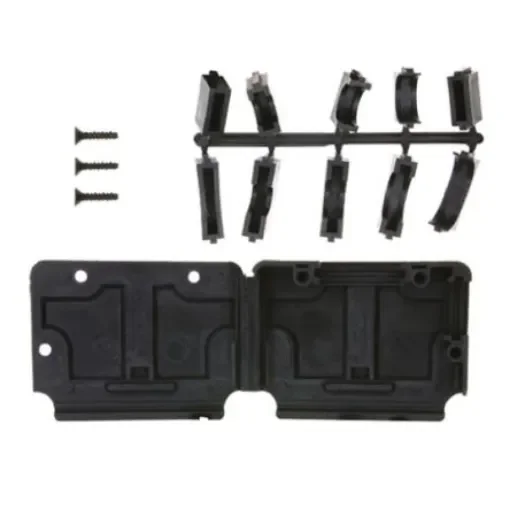 TE Connectivity 207473 Series PP, Thermoplastic D Sub Backshell, 37 Way - 207473-1 product image