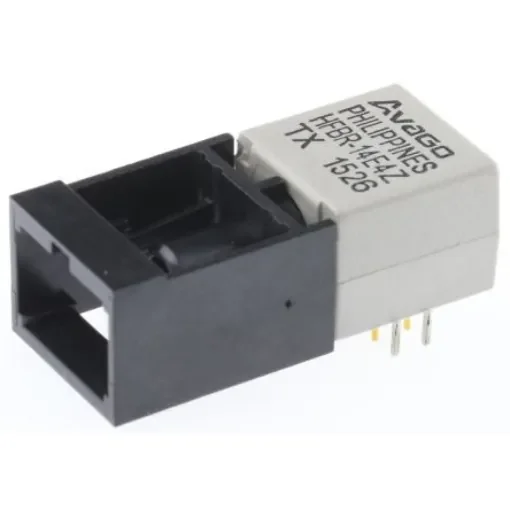 Broadcom HFBR-14E4Z, 160MBd Fibre Optic Transmitter 820nm, Square SC Connector, 27.2 x 12.7 x 10.2mm product image