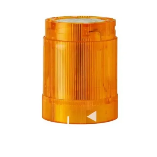 Werma 848 Series Yellow Blinking Effect Beacon Unit, 24 V ac/dc, LED Bulb, AC, DC, IP54 - 848.310.75 product image