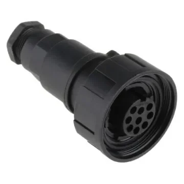 Bulgin Circular Connector, 9 Contacts, Cable Mount, Socket, Female, IP68, Standard Buccaneer Series - PX0728/S product image