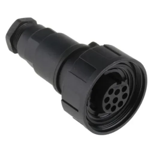 Bulgin Circular Connector, 9 Contacts, Cable Mount, Socket, Female, IP68, Standard Buccaneer Series - PX0728/S product image