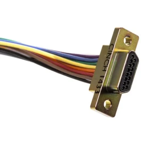 RS PRO 15 Way Panel Mount D-sub Connector Plug - 452956 product image