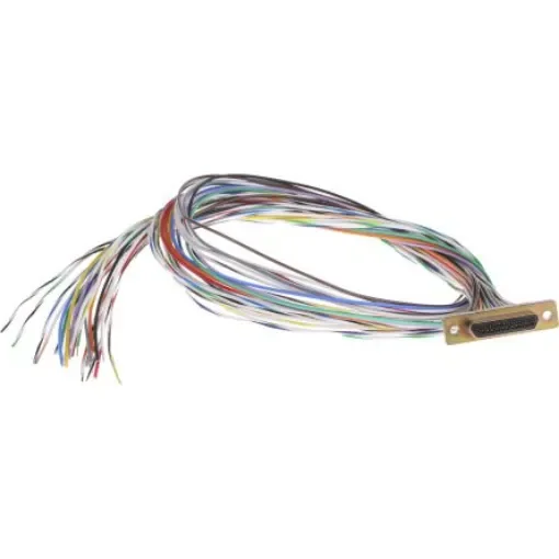 RS PRO 25 Way Panel Mount D-sub Connector Plug, 2.77mm Pitch - 452962 product image