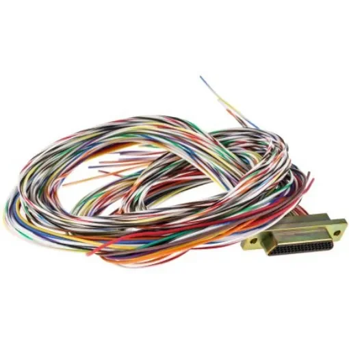 RS PRO 51 Way Panel Mount D-sub Connector Plug - 452984 product image