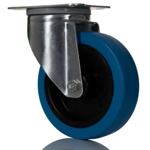 Tente Swivel Castor Wheel, 250kg Capacity, 125mm Wheel - 3470UFR125P62BLUE product image