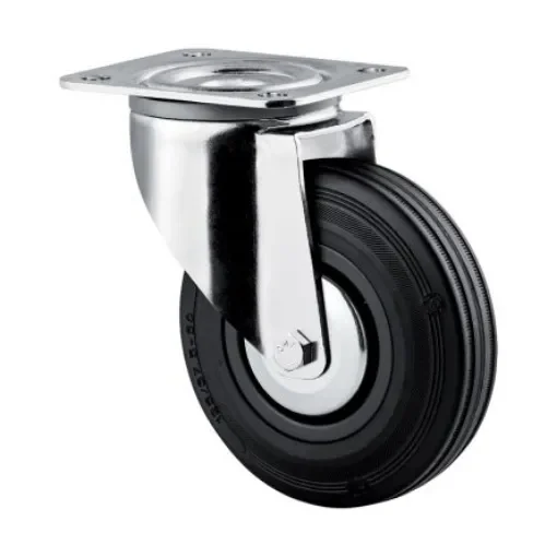 Tente Swivel Castor Wheel, 135kg Capacity, 160mm Wheel - 3470PVR160P63PAF product image