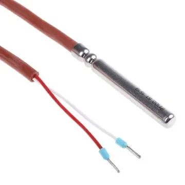 Jumo PT100 RTD Sensor, 6mm Dia, 50mm Long, 2 Wire, Probe, Class B +180°C Max - 90/00389771 product image