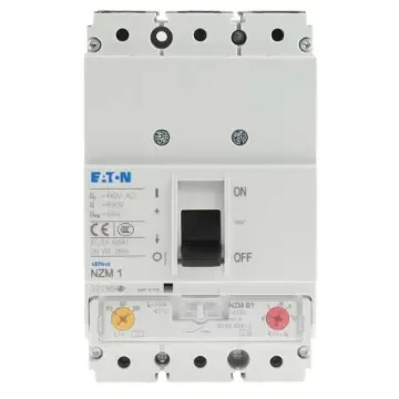 Eaton, xEnergy MCCB 3P 100A, Breaking Capacity 25 kA, Fixed Mount - 259079 NZMB1-A100 product image