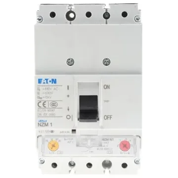 Eaton, xEnergy MCCB 3P 63A, Breaking Capacity 50 kA, Fixed Mount - 259083 NZMN1-A63 product image