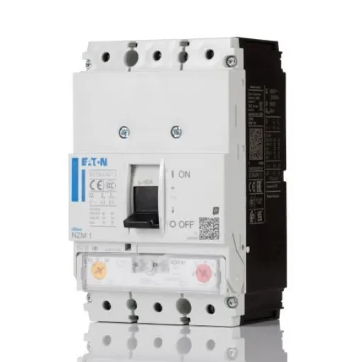 Eaton, xEnergy MCCB 3P 80A, Breaking Capacity 50 kA, Fixed Mount - 259084 NZMN1-A80 product image