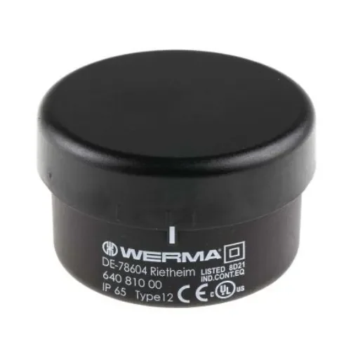 Werma 640 Series Terminal unit, 24 V dc, 230 V ac, AC, DC, IP65 - 640.810.00 product image