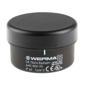 Werma 640 Series Terminal unit, 24 V dc, 230 V ac, AC, DC, IP65 - 640.800.00 product image