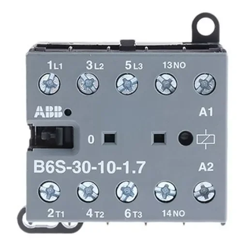 ABB B Range B6 Contactor Relay, 24 V dc Coil, 3-Pole, 9 A, 4 kW, 3NO, 690 V ac - GJL1213001R7101 - B6S-30-10-1.7-71 product image