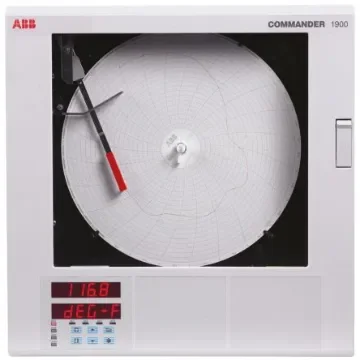 ABB C1912, 1 Input Channels, 1 Output Channels, Circular Chart Recorder Measures Current, Millivolt, Resistance, - C1912 KA0012 00000 STD product image