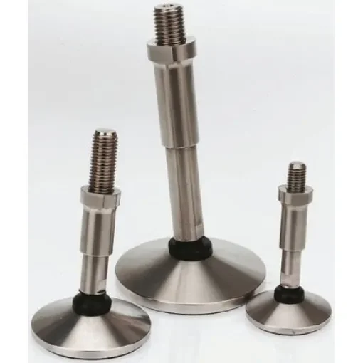 Nu-Tech Engineering M20 Steel Adjustable Foot, 2500kg Static Load Capacity 10° Tilt Angle - A089/006 product image