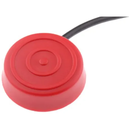 RS PRO Foot Switch Bellow Momentary Foot Switch - PVC Case Material, SPST, 50 mA Contact Current - 4561717 product image