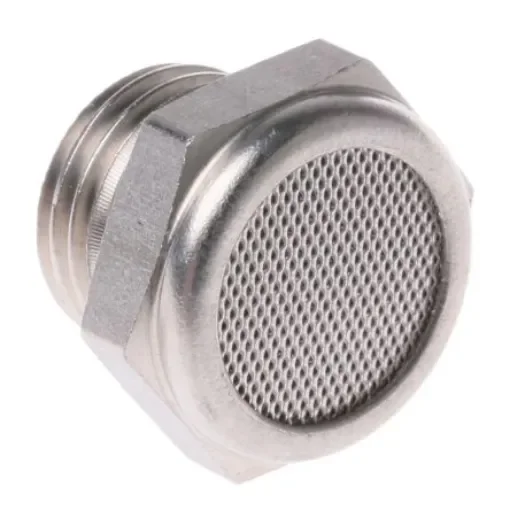 Legris 0682 Stainless Steel 12bar Pneumatic Silencer, Threaded, G 1/4 Male - 0682 00 13 product image