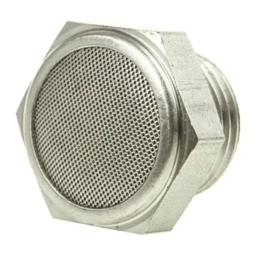 Legris 0682 Stainless Steel 12bar Pneumatic Silencer, Threaded, G 1/2 Male - 0682 00 21 product image
