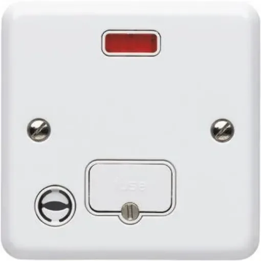 MK Electric 13A 1 Gang Fused Spur - K3086 WHI product image