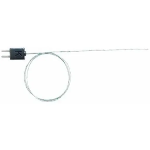 Testo K Type K Thermocouple Temperature Probe, 1.5m Length, 1.5mm Diameter, +400 °C Max - 0602 0645 product image