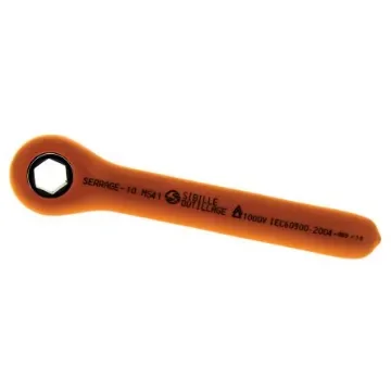 Penta Ratchet Ring Spanner, 10mm, Metric, VDE/1000V - MS41RS-10 product image