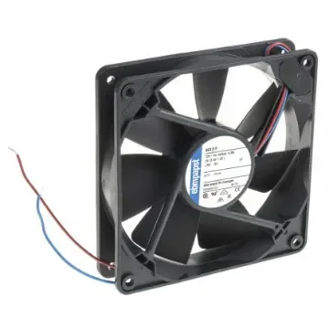 ebm-papst 4400 F Series Axial Fan, 12 V dc, DC Operation, 170m³/h, 5.3W, 440mA Max, 119 x 119 x 25mm - 4412F product image