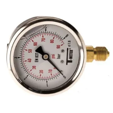Sferaco G 1/4 Analogue Pressure Gauge 6bar Bottom Entry 63mm Outside Diameter - 1613005 product image