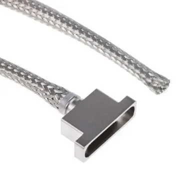 Polamco 100P2554 Series Aluminium D Sub Backshell, 25 Way - 100P2554-25-08-1-C product image