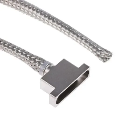 Polamco 100P2554 Series Aluminium D Sub Backshell, 25 Way - 100P2554-25-08-1-C product image